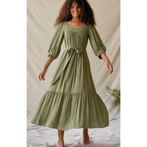 Christy Dawn S Green bianca Dress